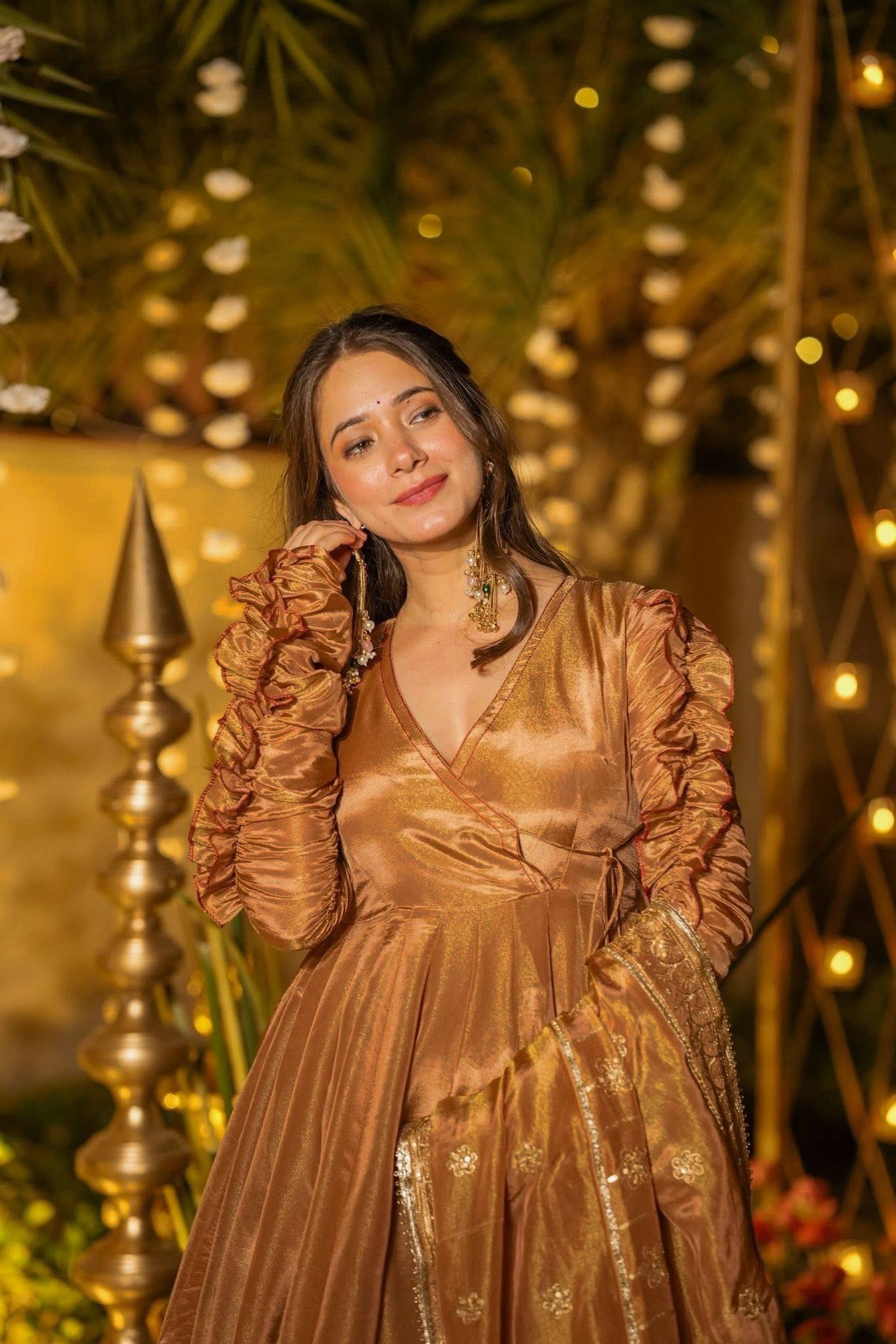 Miraya Desert Pearl Couture Suit Set