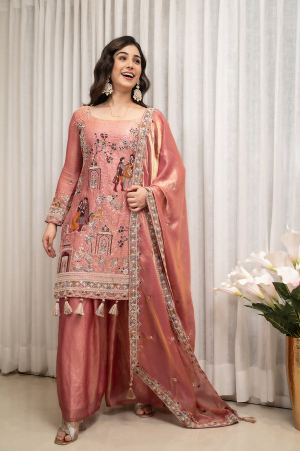 Siddhika Designer Wedding Wear Top Set