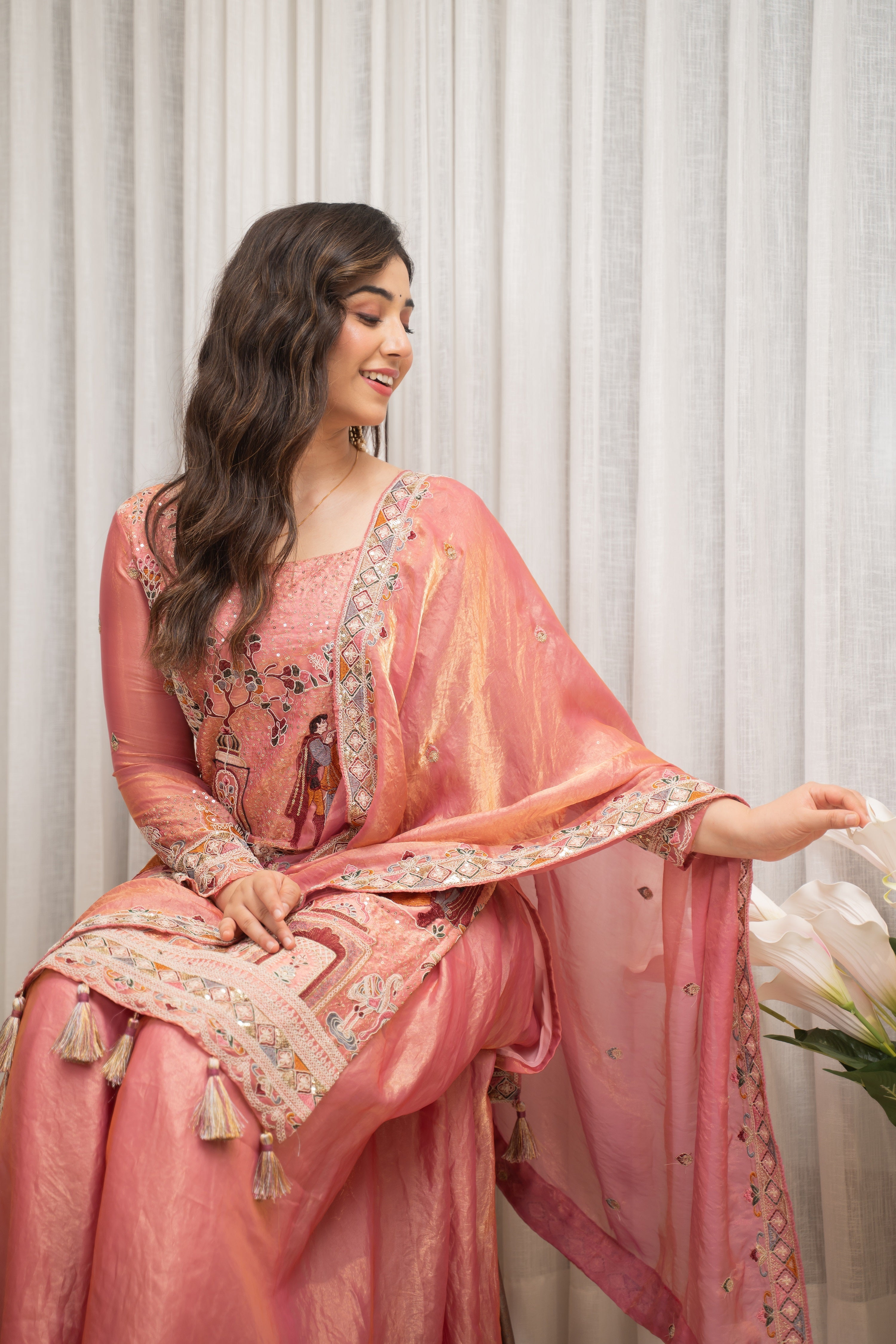 Siddhika Designer Wedding Wear Top Set