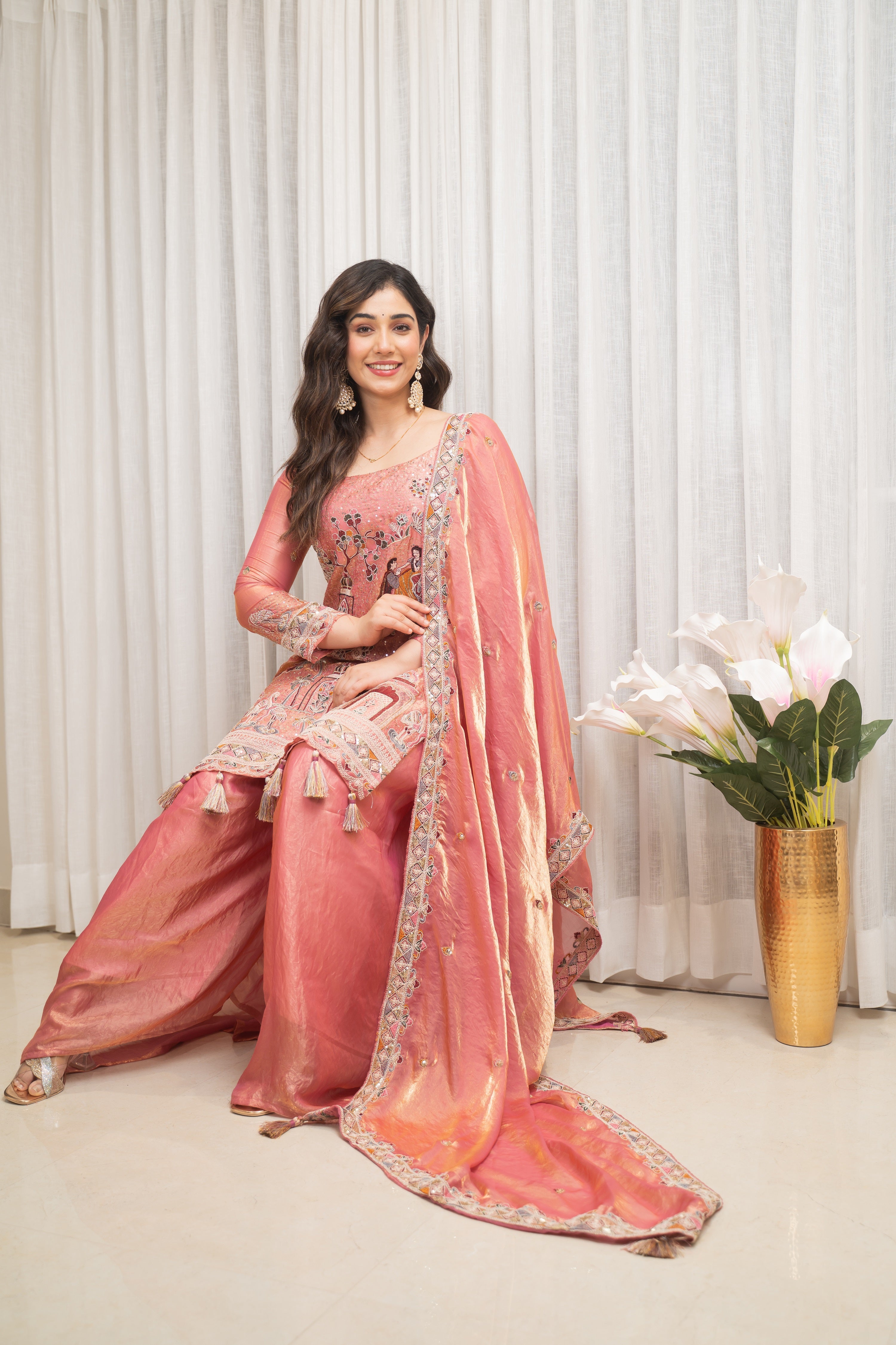 Siddhika Designer Wedding Wear Top Set