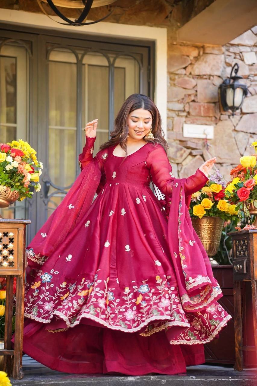 Sparkvine Heavy Anarkali Suit Set
