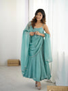 Neelam Pure Crunchy Silk Anarkali Gown