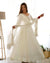 Divine Off White Colored Heavy Roman Silk Chanderi Anarkali Gown