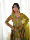 Nilam Mahendi Kediya Style Designer Plazzo Pair