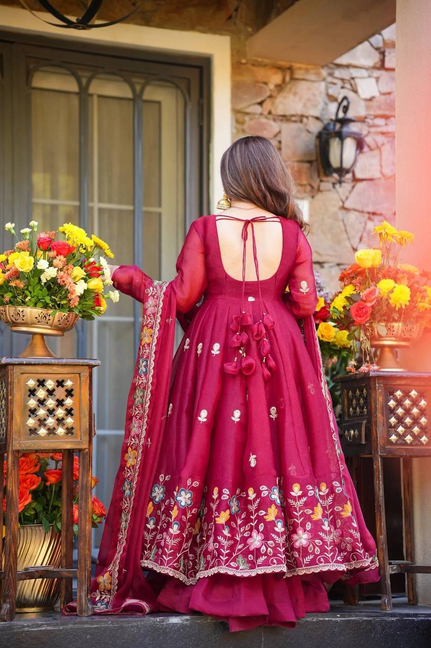 Sparkvine Heavy Anarkali Suit Set