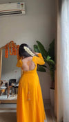 Yellow Elegance Designer Anarkali Suit Set