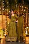 Myra Mehendi Anarkali Suit Set