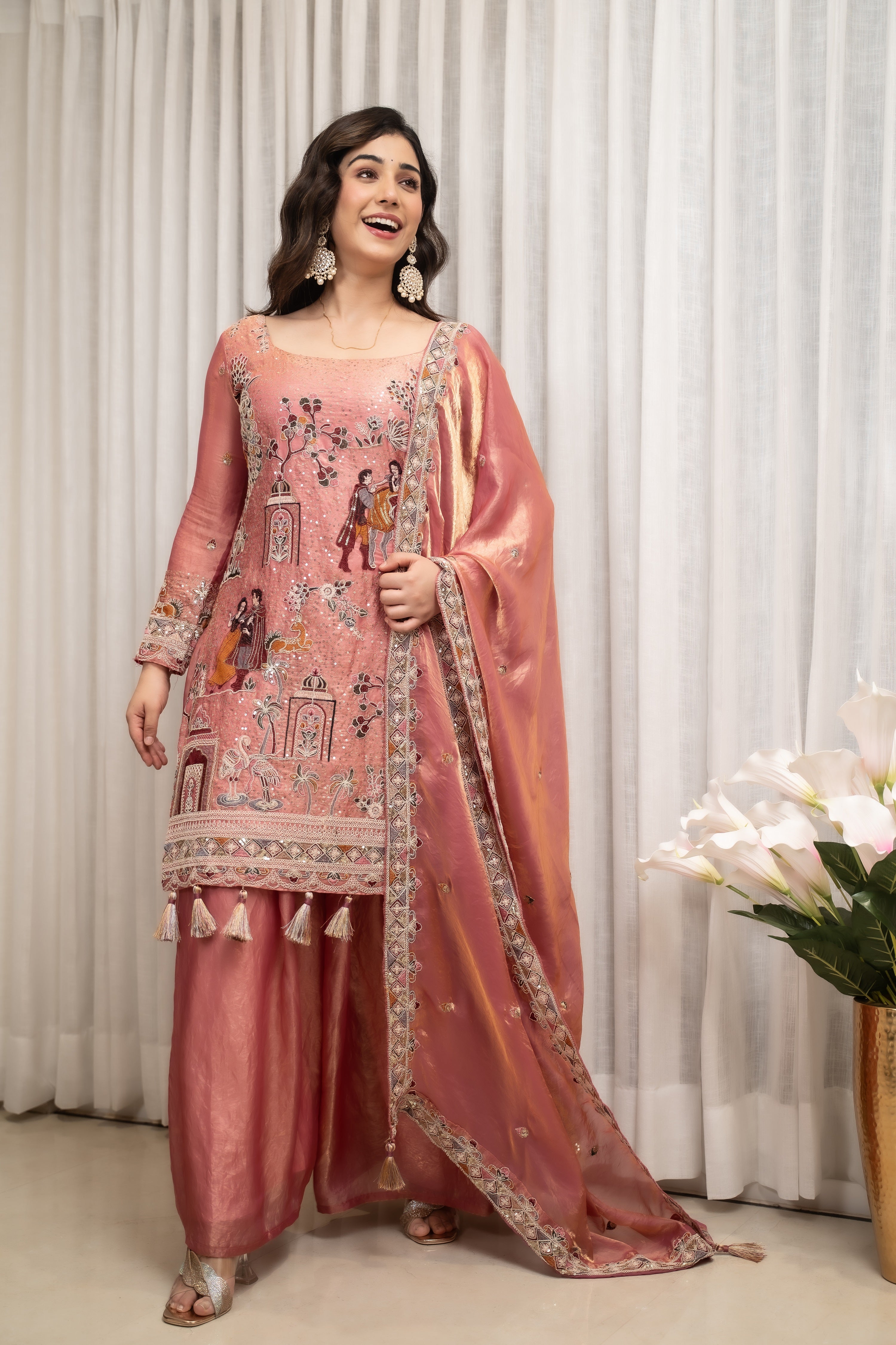Siddhika Designer Wedding Wear Top Set