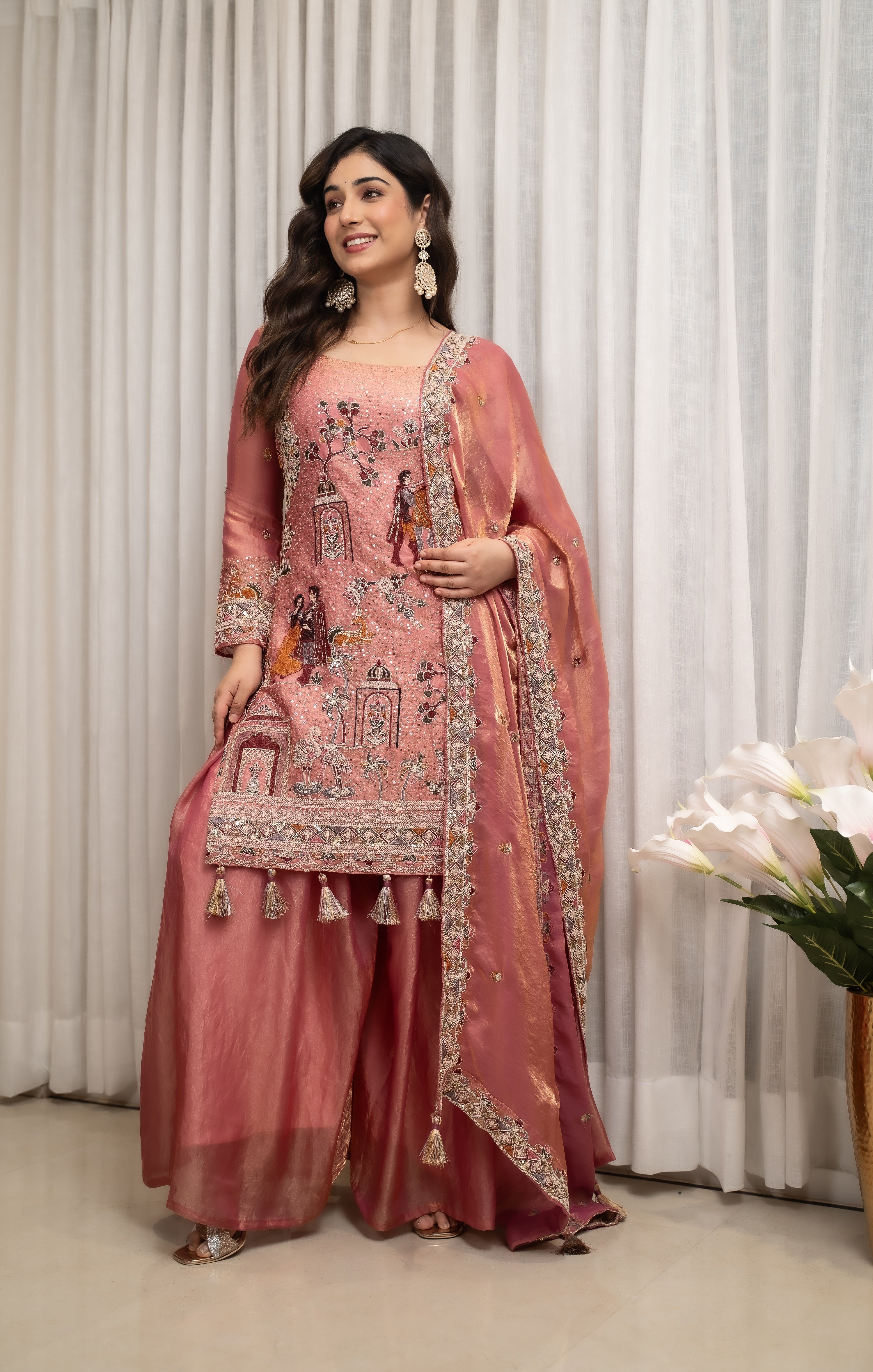 Siddhika Designer Wedding Wear Top Set
