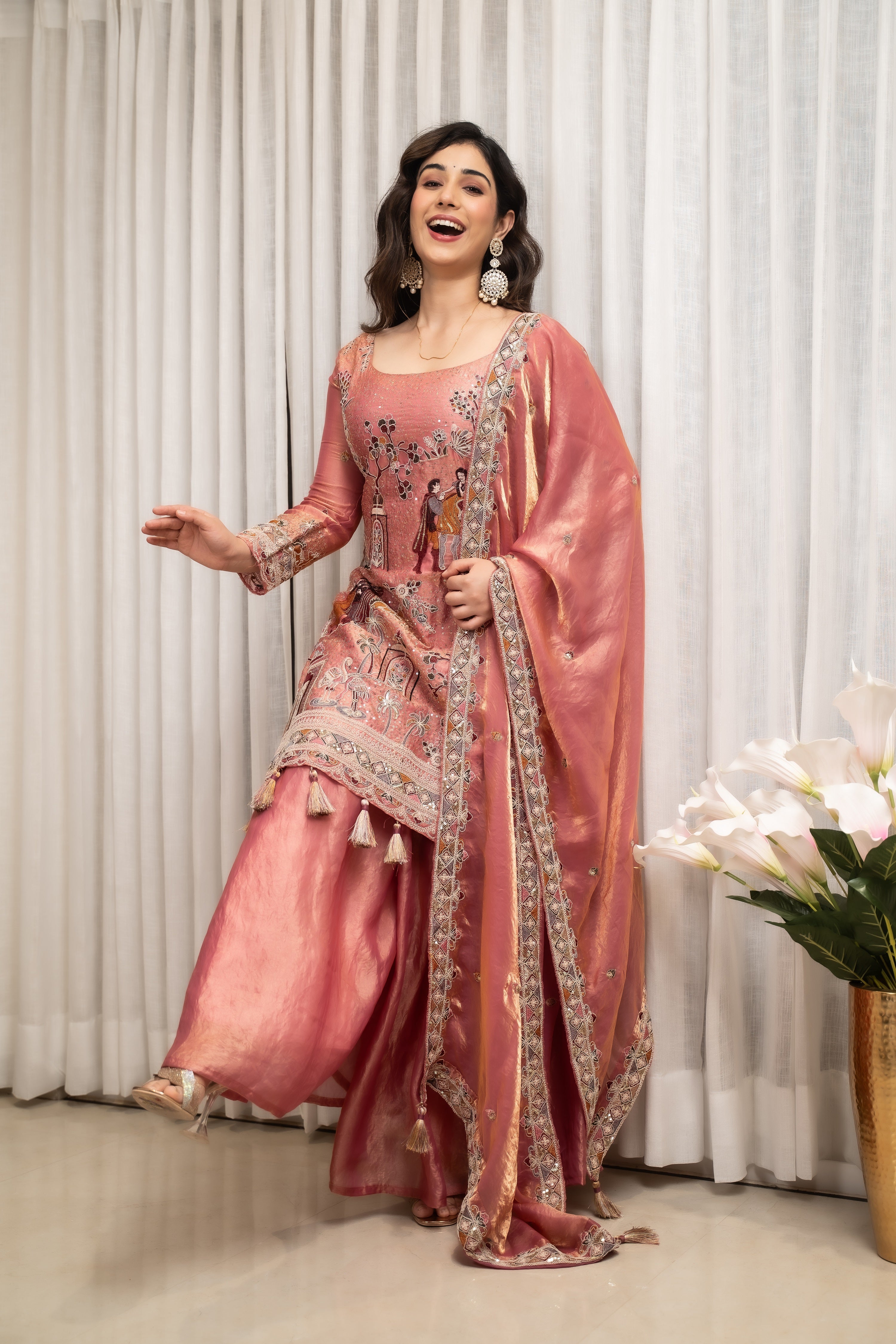 Siddhika Designer Wedding Wear Top Set
