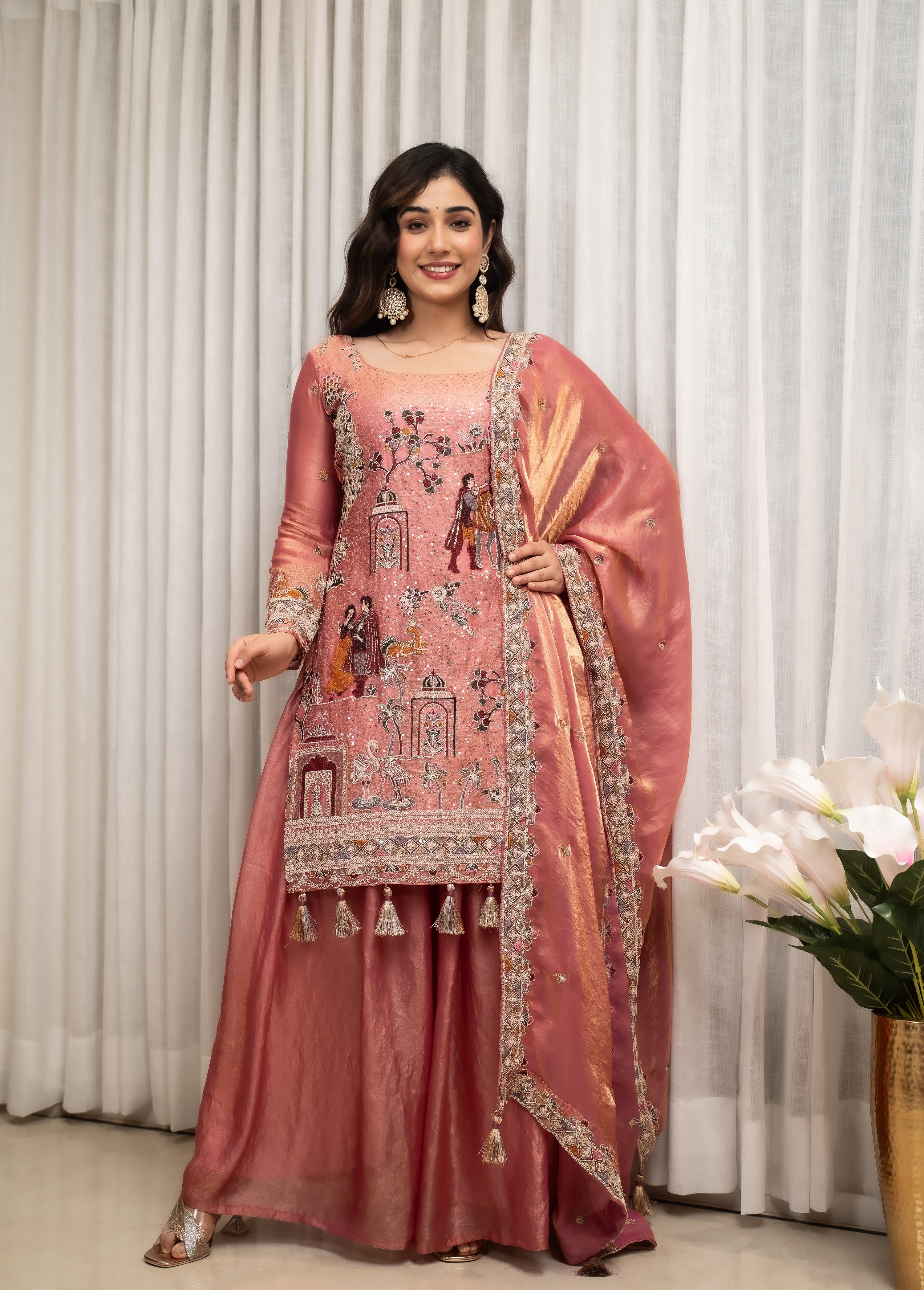 Siddhika Designer Wedding Wear Top Set