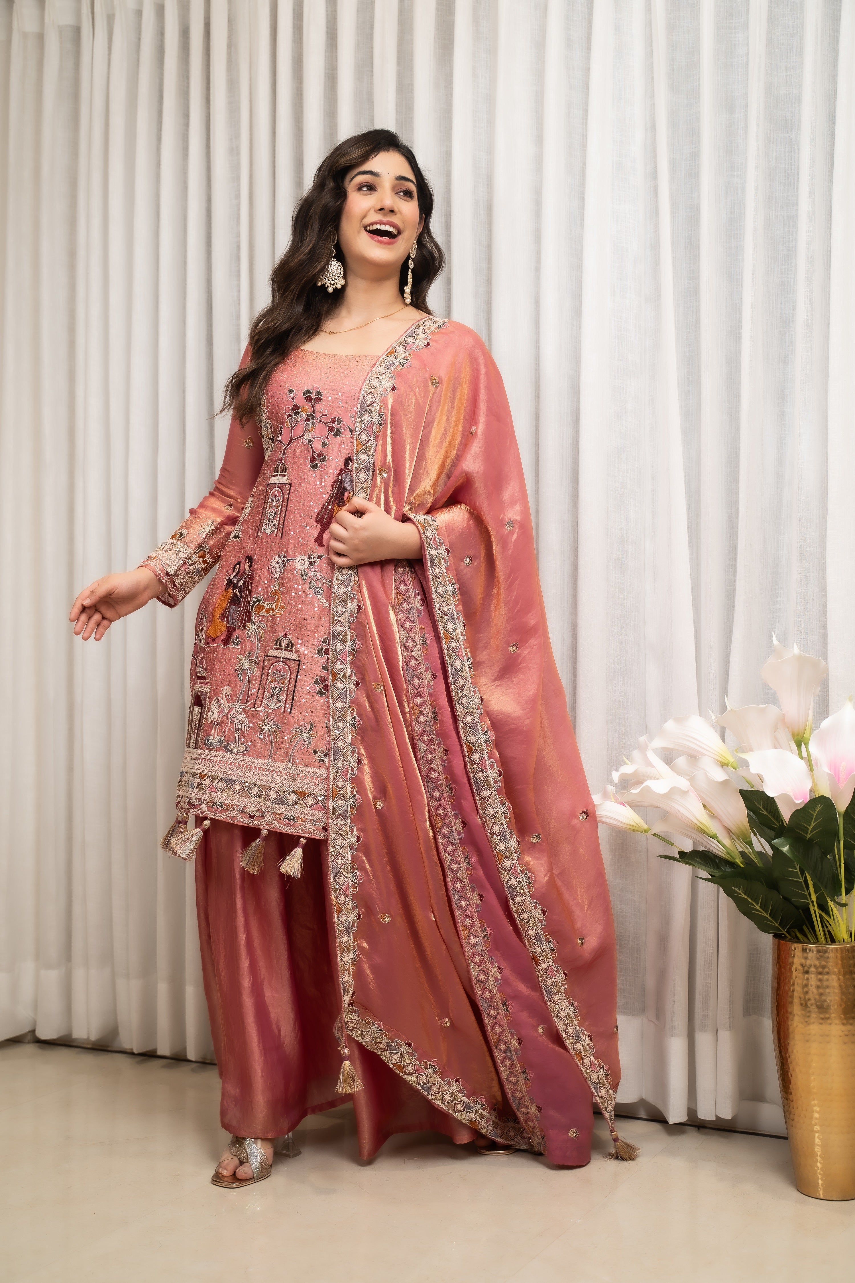 Siddhika Designer Wedding Wear Top Set