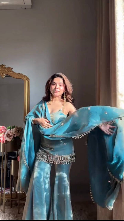 Afsana Fancy Luxury Anarkali Suit Set