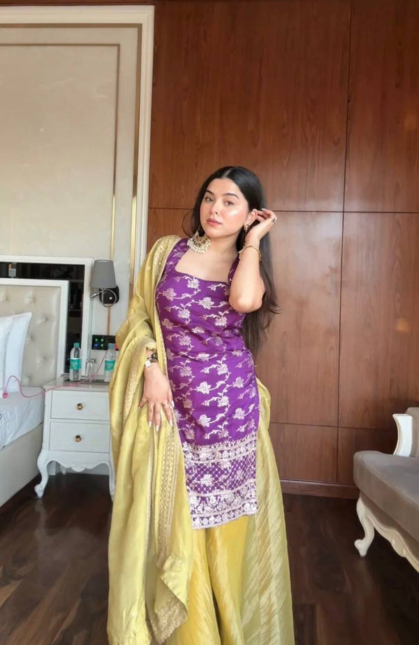 Aarika Fancy Luxury Designer Suit Set